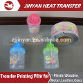 heat transfer film for drinking cup